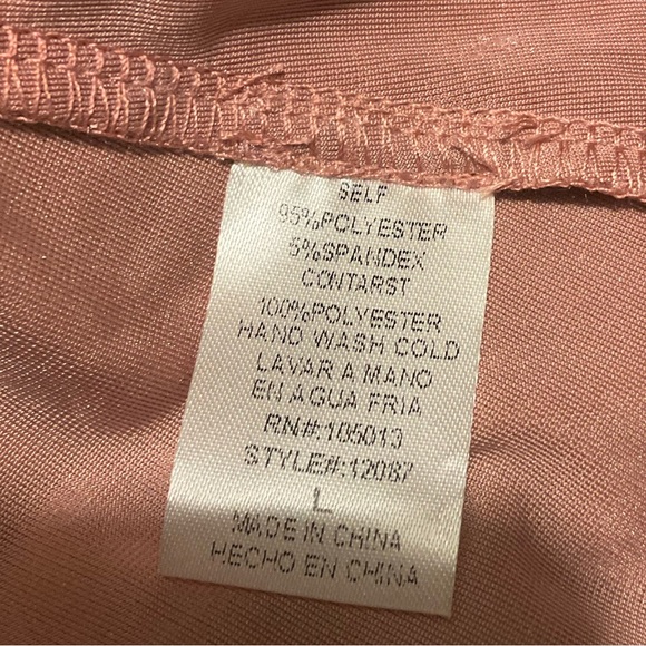 Andree by Unit Velvet Boho Western Embroidered Pink Kimono Size L - Picture 8 of 8